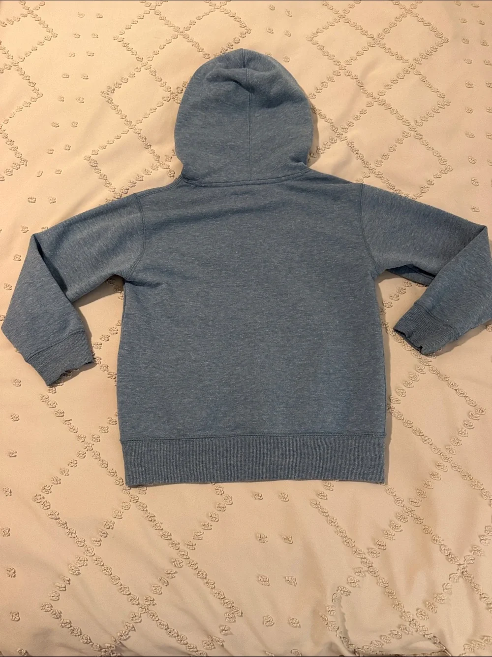 Billabong Light Blue Kids Hoodie with Front Pocket - Casual Pullover Size 6